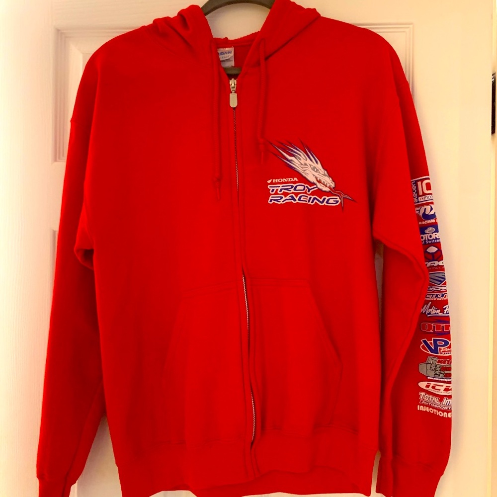 Vintage Honda Troy Racing Jacket Medium